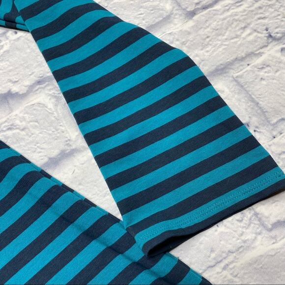 NEVER WORN Roxy Lace Front Striped Dress - Picture 4 of 8